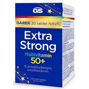 GS Extra Strong Multivitamin 50+ tbl.100+30 dárek