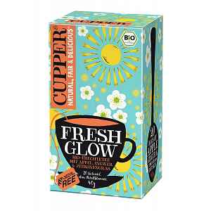 Cupper BIO Fresh Glow porcovaný čaj 20x2 g