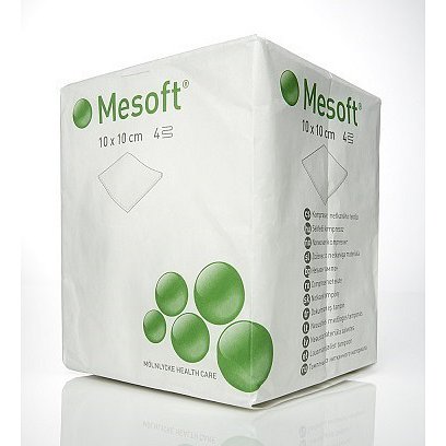 Komprese Mesoft nester. 7.5 x 7.5cm 100ks