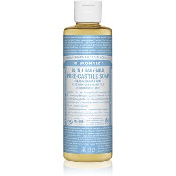 Dr. Bronner’s Baby-Mild tekuté univerzální mýdlo bez parfemace  240 ml