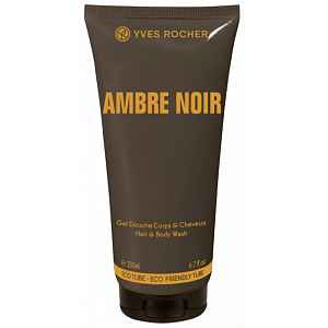 Yves Rocher Sprchový gel na tělo a vlasy Ambre Noir 200ml