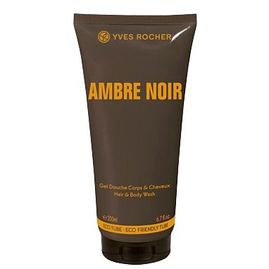 Yves Rocher Sprchový gel na tělo a vlasy Ambre Noir 200ml