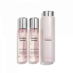 CHANEL Chance Eau Tendre Toaletní voda 3x20 ml