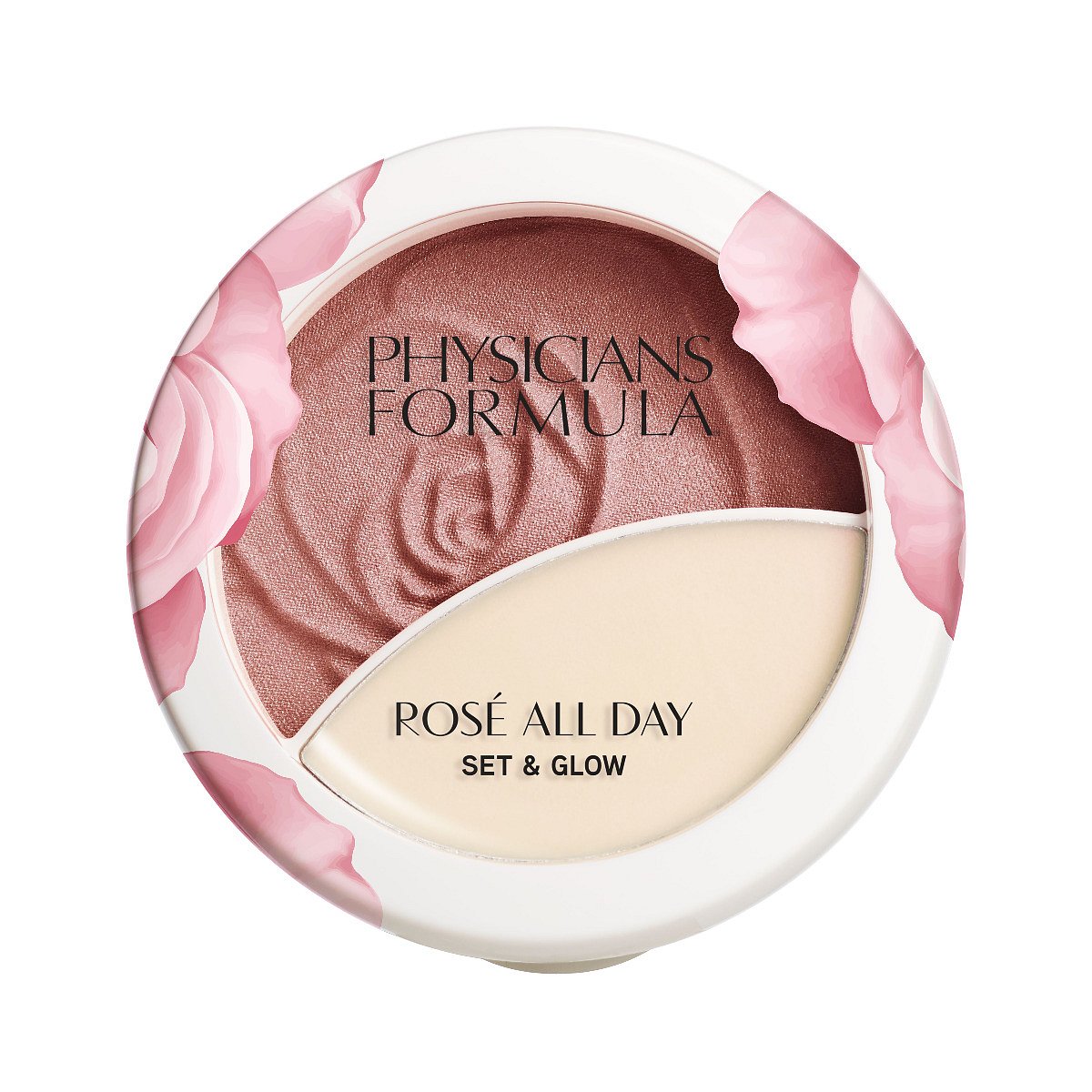 Physicians Formula Rosé All Day Set & Glow Brigtening Rose pudr a balzám 2v1