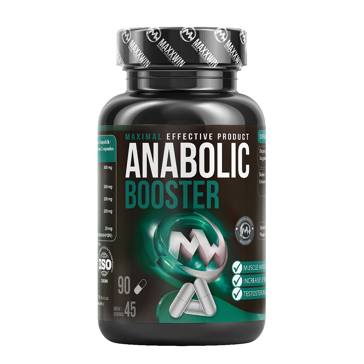 MAXXWIN ANABOLIC BOOSTER 90 kapslí