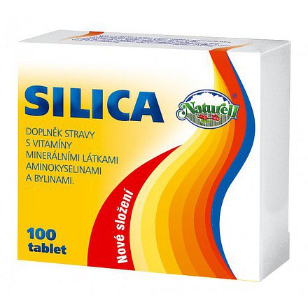 Silica tablety 100 Naturell