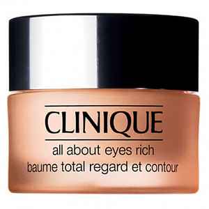 Clinique All About Eyes Rich hydratační oční krém proti otokům a tmavým kruhům  15 ml