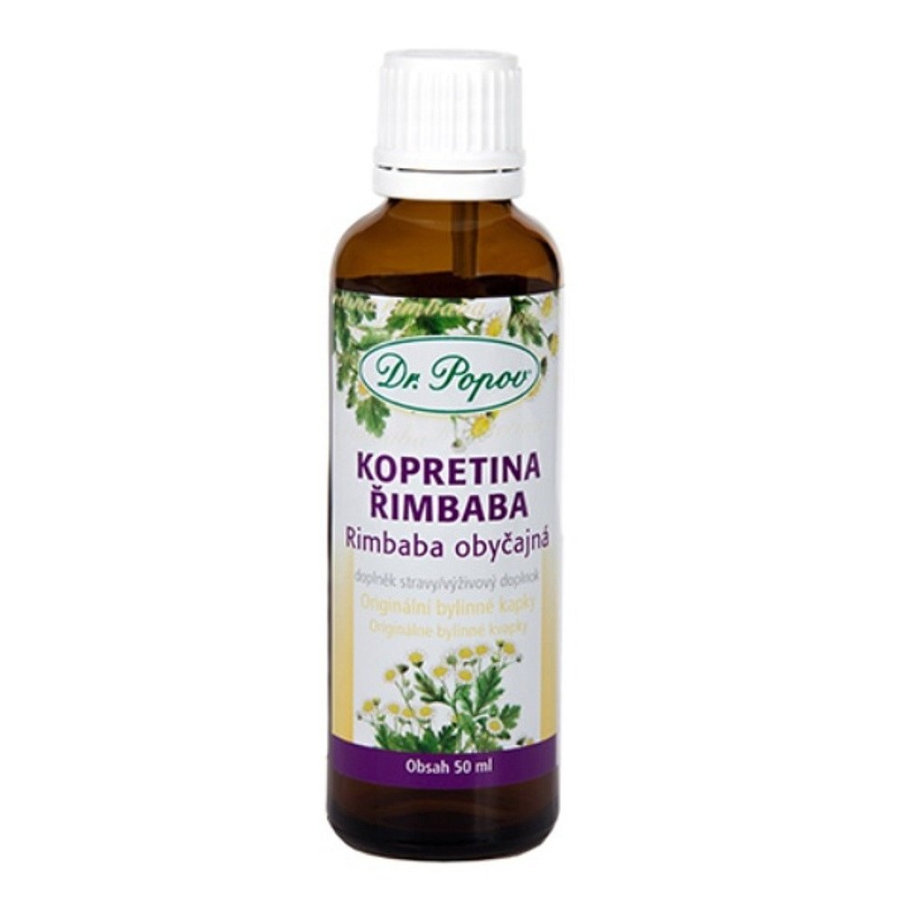 DR.POPOV Kopretina řimbaba bylinné kapky 50 ml