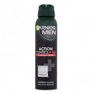 Garnier Men Action Control + Clinical Antiperspirant ve spreji s ochranou až na 96 hodin 150ml