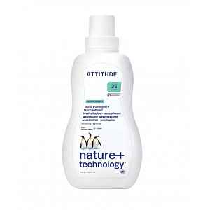 Prací gel a aviváž (2 v 1) ATTITUDE s vůní Mountain Essentials 1050 ml