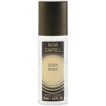 Naomi Campbell Queen of Gold deodorant s rozprašovačem pro ženy 75 ml