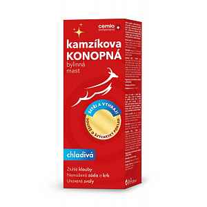 Cemio Kamzíkova konopná mast chladivá 200 ml + soutěž