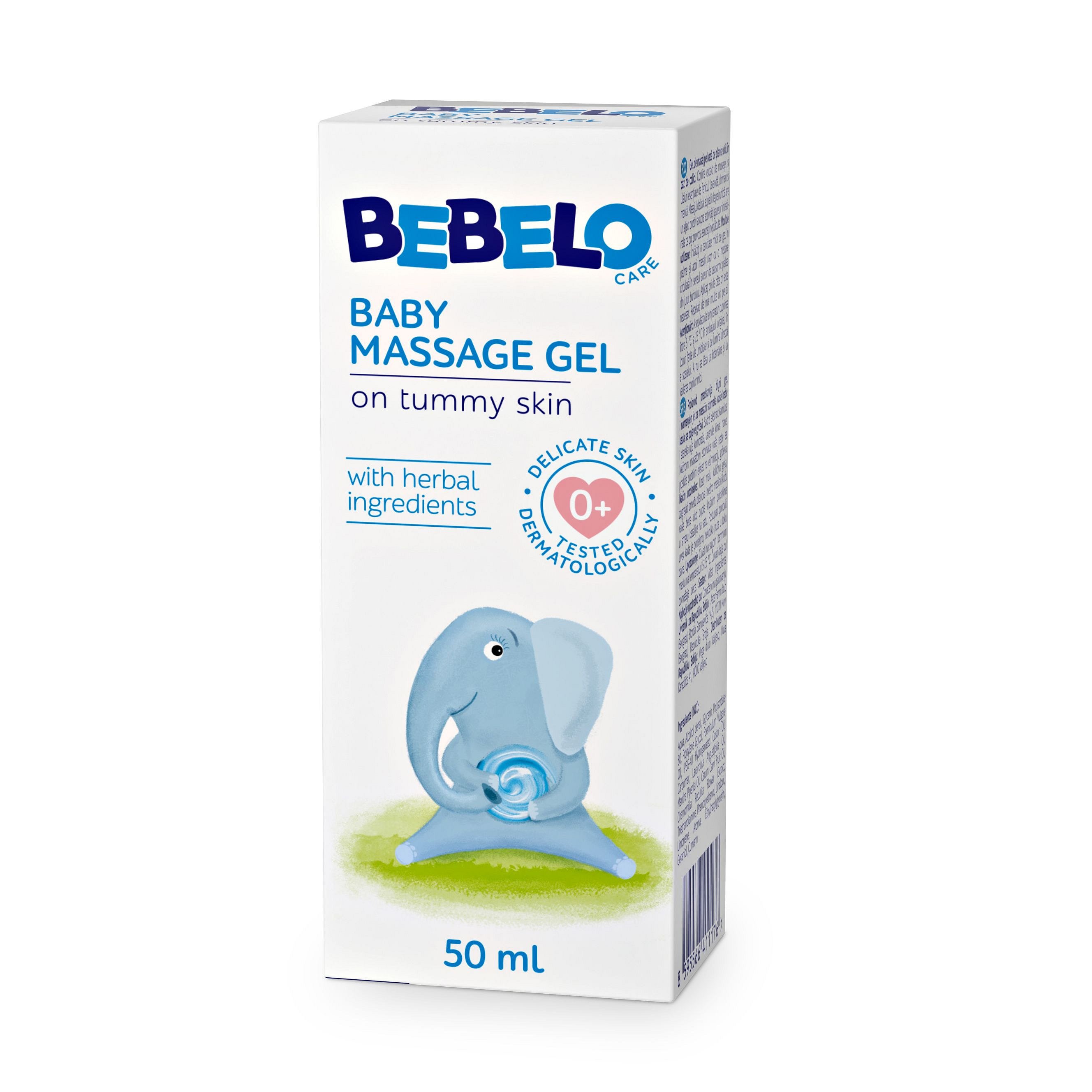 BEBELO Baby massage gel masážní gel 50 ml