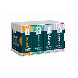 Scottish Fine Soaps Sada aromaterapeutických mýdel 4x100 g