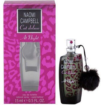 Naomi Campbell Cat deluxe At Night toaletní voda pro ženy 15 ml