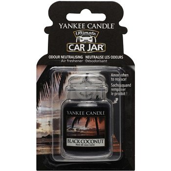 Yankee Candle Black Coconut vůně do auta závěsná