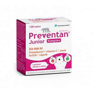 Preventan Junior Komplex D3 400 IU 120 tablet