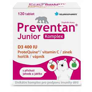 Preventan Junior Komplex D3 400 IU 120 tablet