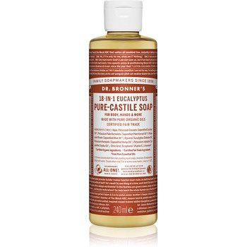 Dr. Bronner’s Eucalyptus tekuté univerzální mýdlo  240 ml