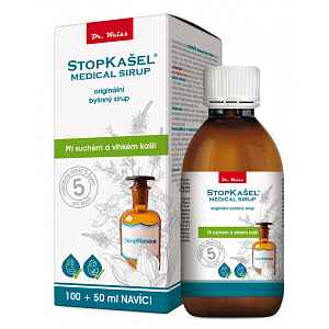 STOPKAŠEL Medical sirup Dr.Weiss 100+50ml NAVÍC