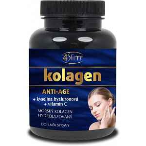 Kolagen Anti-age Kys.hyaluronová+vit.c Cps.90