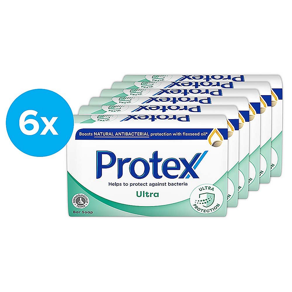 PROTEX Ultra Tuhé mýdlo 6x 90 g