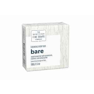 Scottish Fine Soaps Neparfemované tuhé mýdlo Bare 100 g