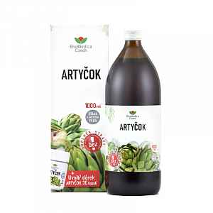 Artyčok šťáva 1000ml+dárek Artyčok Cps.30ekomedica