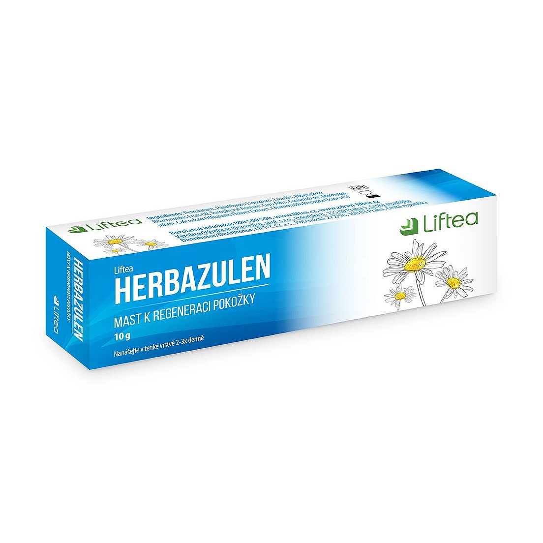 Liftea Herbazulen mast na podráždenou pokožku 10 g