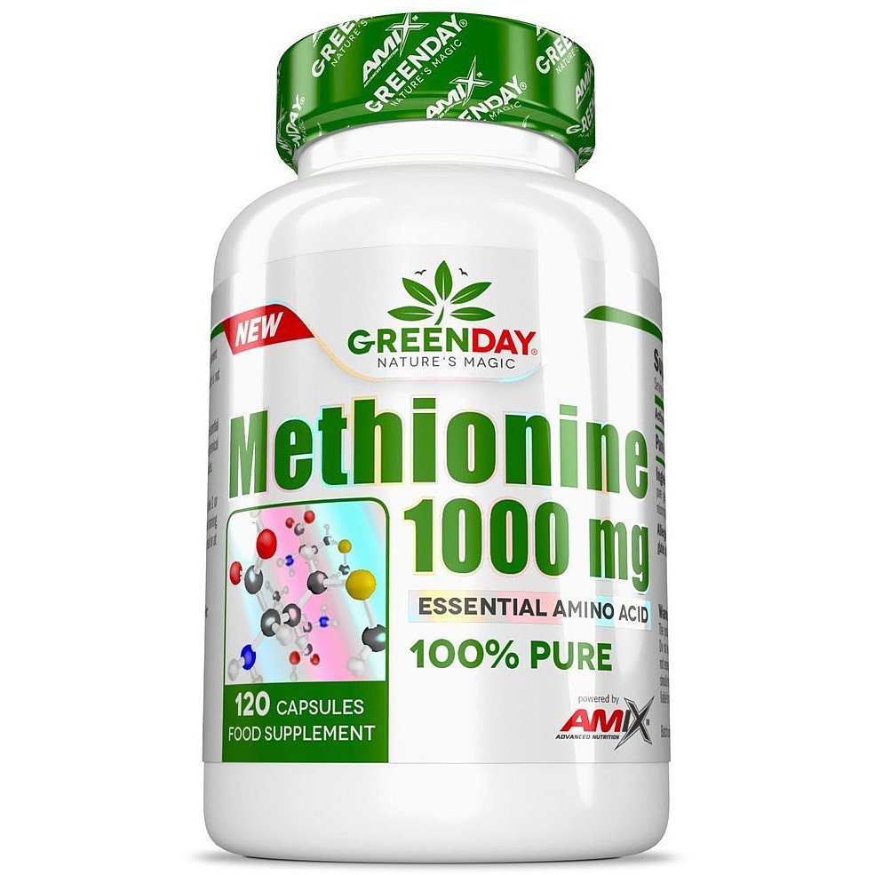 AMIX Green Day Methionine 1000 mg , 120kapslí