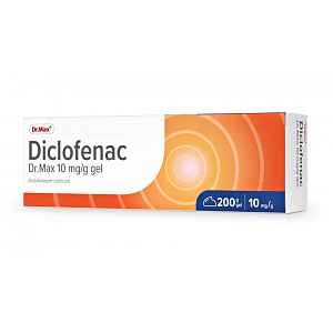 Dr.Max Diclofenac 10 mg/g gel 200 g