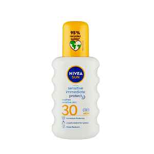 NIVEA Sun Sensitive Sprej na opalování OF 30 200 ml