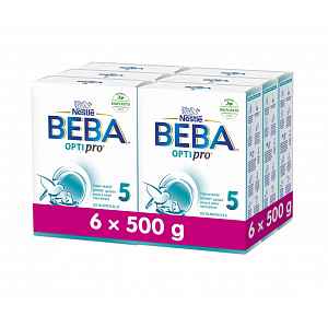 BEBA OPTIPRO 5 Batolecí mléko 6x500 g