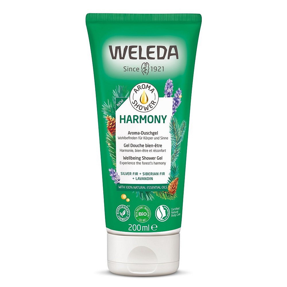 WELEDA Aroma Sprchový gel Harmony 200 ml