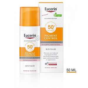 EUCERIN Sun Emulze na opalování na obličej SPF 50+ 50ml