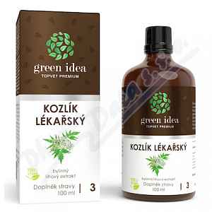 Green Idea Kozlík Lékařský Bylinný Extrakt 100ml