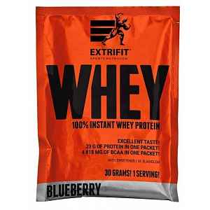 Extrifit 100% Whey Protein 30g borůvka