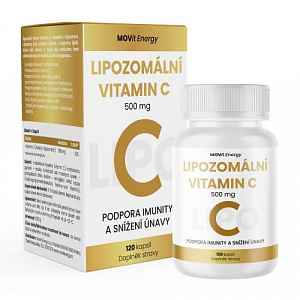 MOVIT ENERGY Lipozomální vitamin C 500 mg 120 kapslí