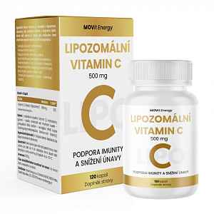 MOVIT ENERGY Lipozomální vitamin C 500 mg 120 kapslí