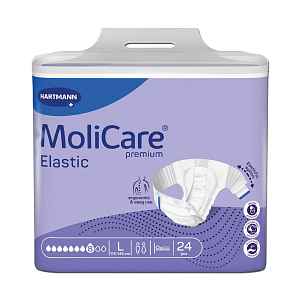 MOLICARE Premium Elastic L Inkontinenční kalhotky noční 24 ks