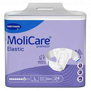 MOLICARE Premium Elastic L Inkontinenční kalhotky noční 24 ks