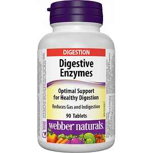 Webber Naturals Trávicí enzymy 90 tablet