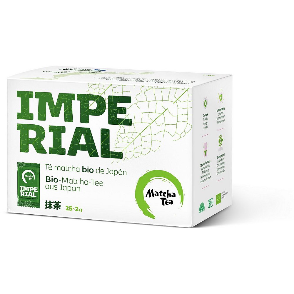 MATCHA TEA Tea Imperial jemně mletý zelený čaj 25 x 2 g