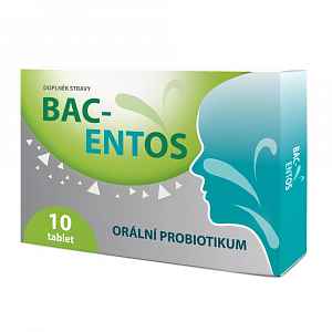 BAC-ENTOS Orální probiotikum 10 tablet