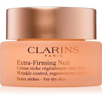 Clarins Extra-Firming noční zpevňující a protivráskový krém pro suchou pleť  50 ml