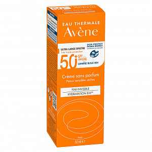 AVÈNE Krém SPF 50+ bez parfemace pro citlivou pleť 50 ml