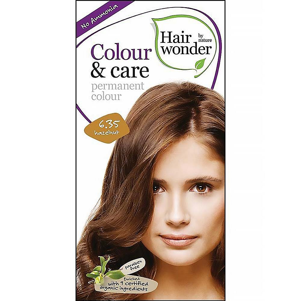 HAIRWONDER Dlouhotrvající barva BIO – oříšková 6.35 – 100 ml