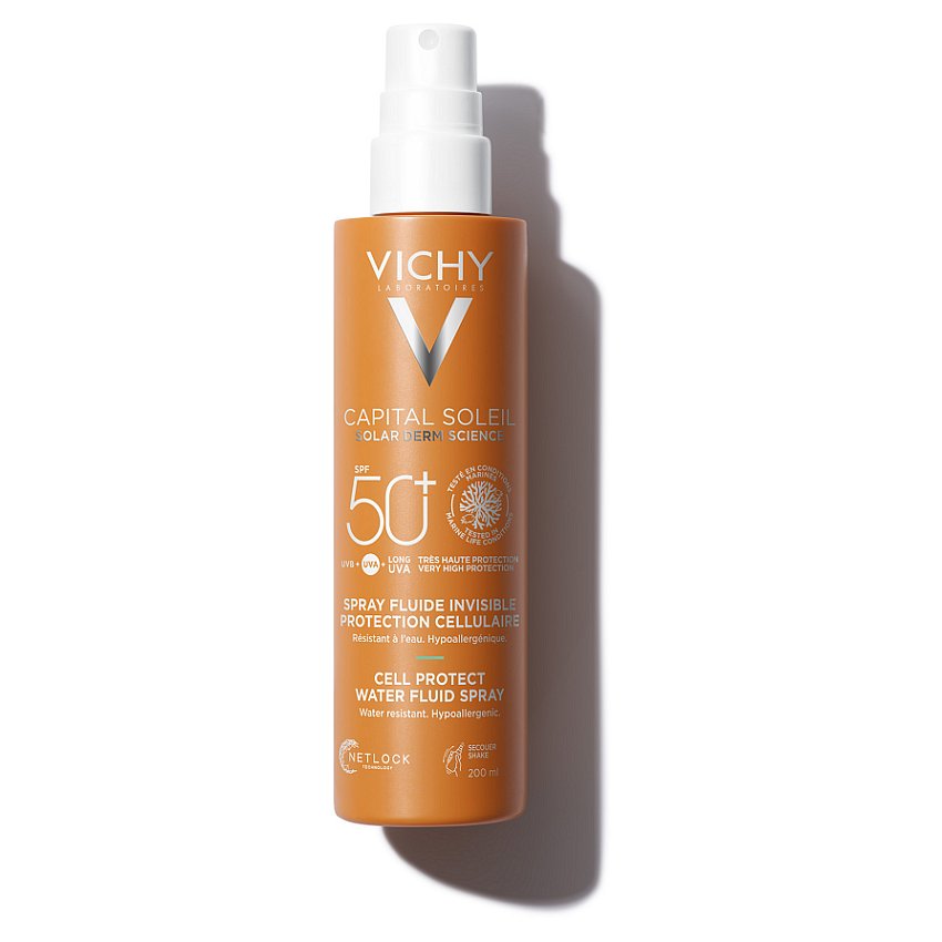 VICHY Capital Soleil Fluidní Sprej SPF50+ 200 ml