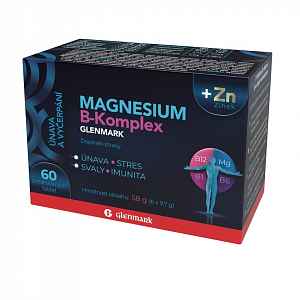 Magnesium B-komplex Glenmark Tbl.60