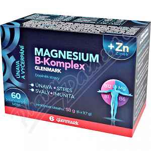 Magnesium B-komplex Glenmark Tbl.60